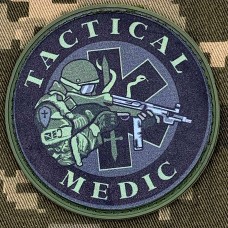 Купить PVC нашивка Tactical medic в интернет-магазине Каптерка в Киеве и Украине