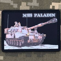PVC нашивка САУ M109 Paladin Black