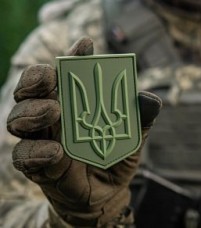 Купить PVC Нашивка герб України великий Olive  в интернет-магазине Каптерка в Киеве и Украине