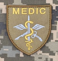 Шеврон Medic Coyote