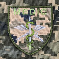 Шеврон Medic піксель