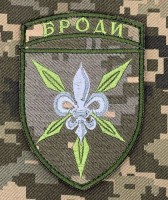 Нарукавний знак 16 ОБрАА Броди піксель