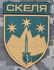 Купить Шеврон 425 Окремий штурмовий полк Скеля олива в интернет-магазине Каптерка в Киеве и Украине