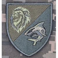 Шеврон 3 батальйон 40 ОБРМП олива