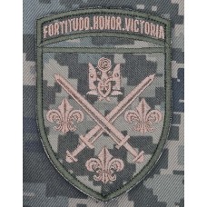 Шеврон 155 ОМБр піксель