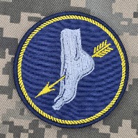 Купить Шеврон 447 окремий батальйон безпілотних систем ВМСУ синій в интернет-магазине Каптерка в Киеве и Украине