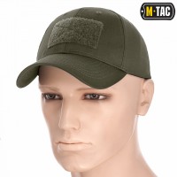 M-Tac бейсболка з липучками Flex ріп-стоп Army Olive