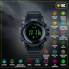Купить Годинник M-TAC ADVENTURE BLACK в интернет-магазине Каптерка в Киеве и Украине