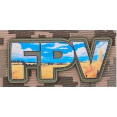 PVC нашивка FPV Ukrainian Field Olive