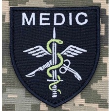 Шеврон Medic Tactical Black