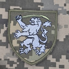 Купить Шеврон 64 ОМБр піксель в интернет-магазине Каптерка в Киеве и Украине