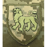 Шеврон 167 ОМБр піксель