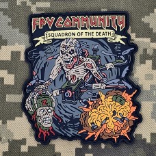 PVC патч Esquadron of the Death