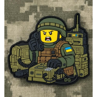PVC патч Зв'язківець (лего)