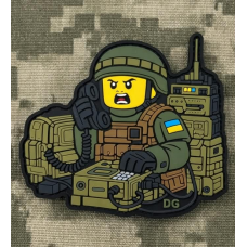 PVC патч Зв'язківець (лего)