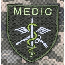 Шеврон Medic olive