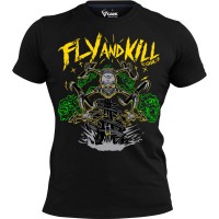 Футболка Fly and Kill Black