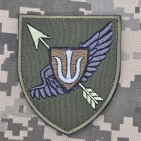 Шеврон Командний пункт протиповітряної оборони 11 АК олива