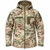 Куртка софтшел SOFT SHELL Camo Подовжена