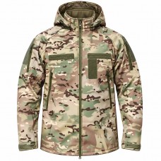 Куртка софтшел SOFT SHELL Camo Подовжена