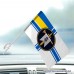 Авто прапор 3 Центр рекрутингу Військово-Морських Сил Збройних Сил України Авто прапор 3 Центр рекрутингу Військово-Морських Сил Збройних Сил України