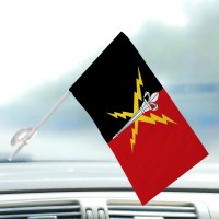 Автомобільний прапорець 190 НЦ новий знак Червоно-чорний
