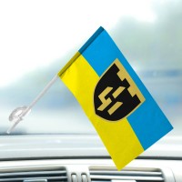 Автомобільний прапорець 411 ОПБС Яструби