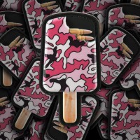 PVC патч Tactical ice cream Pink