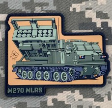 Купить PVC патч M270 MLRS в интернет-магазине Каптерка в Киеве и Украине
