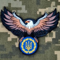 PVC патч Україна Орел Brown