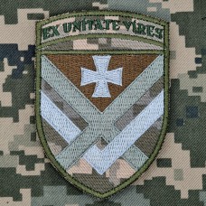 Купить Нарукавний знак 15 Армійський Корпус піксель в интернет-магазине Каптерка в Киеве и Украине