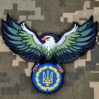 PVC патч Україна Орел Green