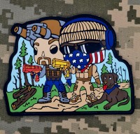 PVC патч 1133 Хлопці з лісу Limited