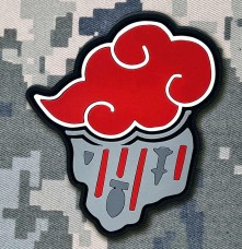 Купить PVC патч Akatsuki x Rocket в интернет-магазине Каптерка в Киеве и Украине