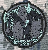 PVC патч ODIN вовки і ворони