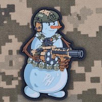 PVC патч Сніговик