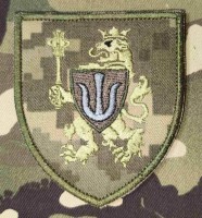 Нарукавний знак 11 Армійський корпус СВ ЗСУ піксель