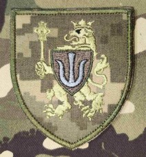 Нарукавний знак 11 Армійський корпус СВ ЗСУ піксель