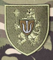 Нарукавний знак 11 Армійський корпус СВ ЗСУ олива