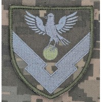 Шеврон 136 центр зберігання ракет і боєприпасів піксель