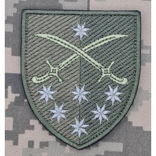 Шеврон 142 ОМБр Олива новий