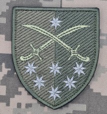 Шеврон 142 ОМБр Олива новий