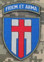 Шеврон 160 ОМБР піксель