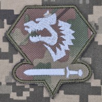 Шеврон 214 окремий штурмовий полк OPFOR