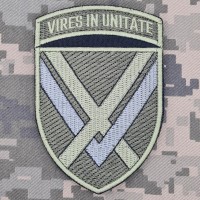 Нарукавний знак 15 Армійський корпус ЗСУ олива