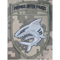 Нарукавний знак 40 ОБрБО з девізом Primus Inter Pares Піксель
