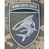 Нарукавний знак 40 ОБрБО з девізом Primus Inter Pares Польовий