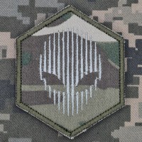 Шеврон 412 окремий полк безпілотних систем Nemesis СБС мyльтикaм