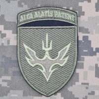 Шеврон 433 ОЗКБ Alta Matis Patent олива (зашитий)