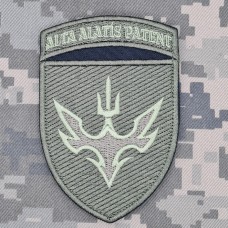 Шеврон 433 ОЗКБ Alta Matis Patent олива (зашитий)